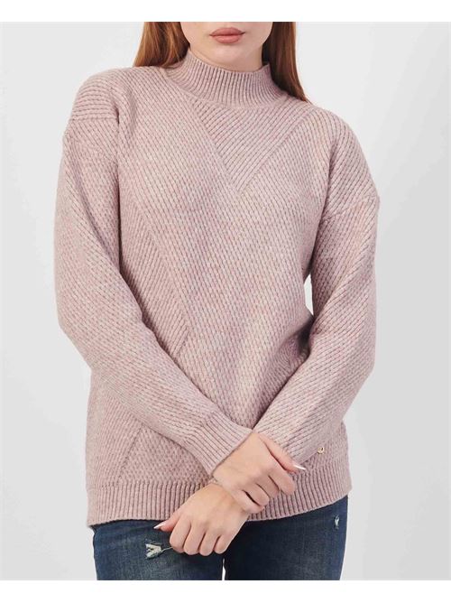 Yes Zee All-Over Texture Turtleneck Sweater YES ZEE | M043-IM000441